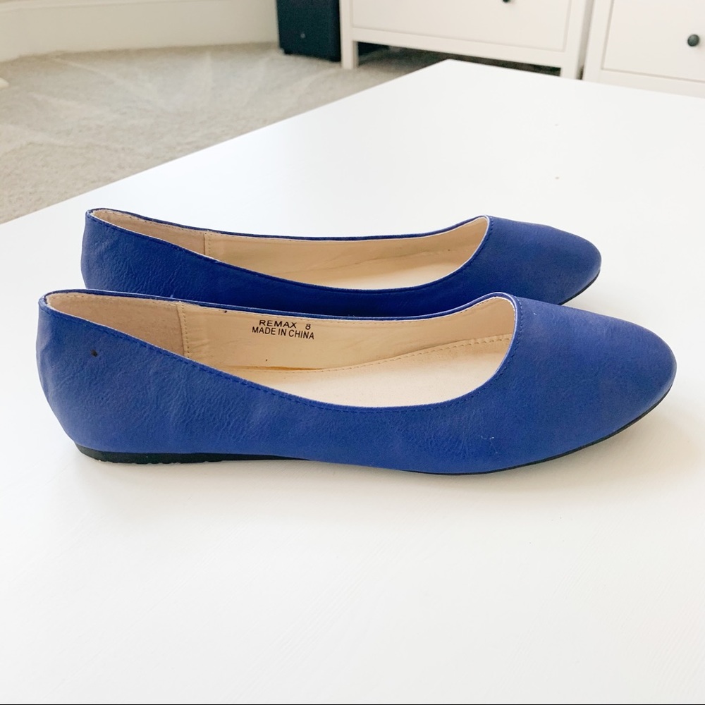 Vodar Blue Flats Remax-size 8 but fits like a 7